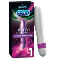 DUREX Pure Fantasy VIBRATOR INTENSE Stimulujúce VÝKONNÉ VIBRÁCIE MASÉRA 16CM