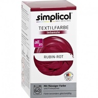 Simplicol Fabric Dye Rubínovo červená