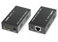 Konvertor HDMI - LAN RJ45 60m Extender