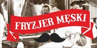 Reklamný banner 2x1 - Pánsky kaderník Free Design