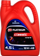 Orlen Oil Platinum Classic Mineral 15W40 4,5l