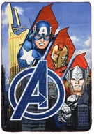 DEKA AVENGERS fleecová deka 100x150cm vyrobená z fleecu