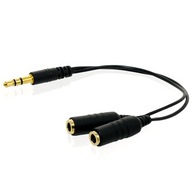 4WORLD 06868 Adaptér audio jack typu Y 1x m/2x z