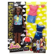 BARBIE FASHIONISTAS Bábika s oblečením DTF02 Mattel