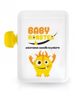 OPÄTOVNE POUŽITEĽNÉ VRECKÁ NA POTRAVINY PRE BABY MONSTER 10 KS