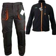 BEZPEČNOSTNÉ PRACOVNÉ NOHAVICE + FLEECE s. XXL (58)