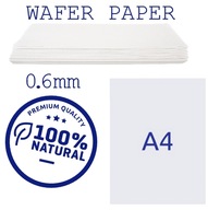 WAFLOVÝ JEDLÝ VLNOVÝ PAPIER 0,6mm A4 - 100 ks