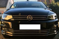 VW TOURAN 5T - CHROME Strips Grill Dummy Bumper