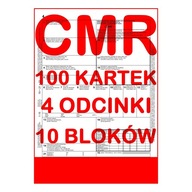 CMR International tvorí 100 listov/4 sekcie x10 blok