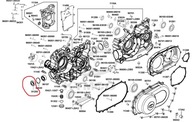 TESNENIE VÝSTUPNÝ PREDNÝ HRIADEĽ KYMCO MXU 700