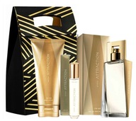 AVON ATTRACTION MEGA SET XXL 100ML+150+10+TAŠKA