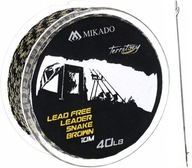 MIKADO LEADFREE 10m 40LB CAMO HOOK RIG