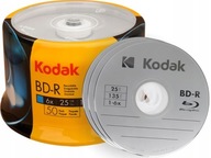Kodak BD-R blu-ray disky 25 GB 1-6x Cake 10 akcií