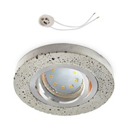 Halogénové stropné svietidlo pre LED +GU10 CONCRETE CCA