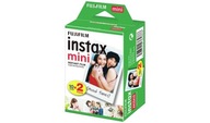 INSTAX MINI kazety Duo Pack 20 fotografií (2x10 fotografií)