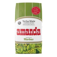 YERBA MATE AMANDA CON HIERBAS 500g BYLINKOVÉ BYLINKY