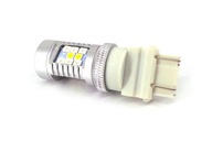 LED 3157, P27/7W 12V 1900lm CANBUS biela červená