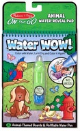 Omaľovánka WATER WOW ANIMALS