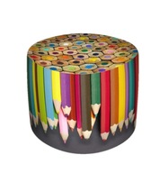 BERTONI EKO pouffe - Pastelky - Výpredaj!