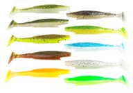 Sada 10x Strike Pro Pigglet Shad 8,5 cm