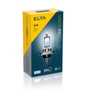 ELTA VISION PRO H4 ŽIAROVKY 12V 60/55W MODRÁ+ 50%