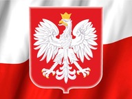 Nálepka Eagle FLAG, znak Poľska pre tabule ADR