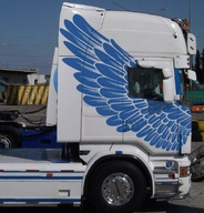 Scania nálepky Sada nálepiek SCANIA WINGS