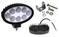 LED PRACOVNÁ LAMPA 8 LED OVÁLNY Vyhľadávač 12-24V