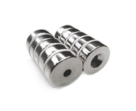 NEODYMOVÝ MAGNET NA SKRUTKU 15x7,5/4,5x5 mm 10 KS.