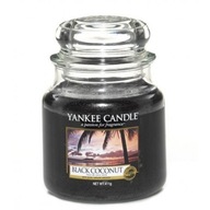 Stredná sviečka BLACK COCONUT Yankee Candle