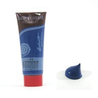 Akrylová farba v tube s objemom 22 ml Phthalo Blue