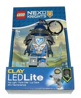 LEGO LGL-KE87 Prívesková baterka na kľúče Nexo Knights CLAY!