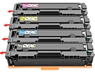 4x TONER PRE HP 203X CF540X M254nw M280nw M281fw XL