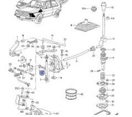 VW GOLF JETTA II SADA NA OPRAVU VOLIČA PREVODOV