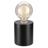 NOVÁ 1 DREVENÁ NOČNÁ LAMPA LEO CYLINDER WENGE