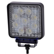 9 LED HALOGÉNOVÁ PRACOVNÁ LAMPA 27 W 12-24V LED KW