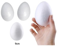 4 KS STYROFOAM VAJEC 9 cm DECOUPAGE EGG