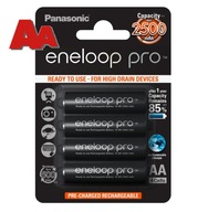 4x ENELOOP PRO AA BATÉRIE JAPAN R6 ORIGINÁL