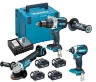 MAKITA SET DGA506 + skrutkovač DDF481+ DTD153