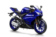 Nálepky Yamaha YZF R125 dyha 2018 MODRÁ