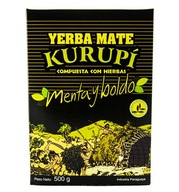 Yerba Mate Kurupi Menta Boldo 500 g