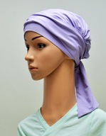 Turban Lara we-179 lila módne šatky od Eva Design