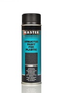 MASTER Structure SPRAY na plasty čierny 500ml