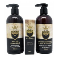 BY MY BEARD BEARD KIT OIL SHAMPOO CONDITIONER