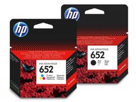 Sada atramentov: 2x HP 652 black F6V25AE, farba F6V24AE