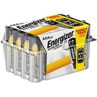 AAA LR03 alkalická batéria Energizer 24 ks.