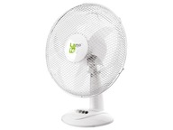 VENTILÁTOR STOJACÍ STOLNÝ VENTILÁTOR 30 cm Biela