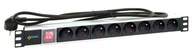 PULSAR POWER STRIP RACK 19'' RALZ 8 ZÁSUVKY