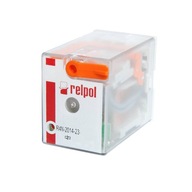 Priemyselné relé 4P 12V DC AgNi R4N-2014-23-1012-WT Relpol