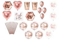 BENCH PARTY SET Rose Gold Povedala áno!